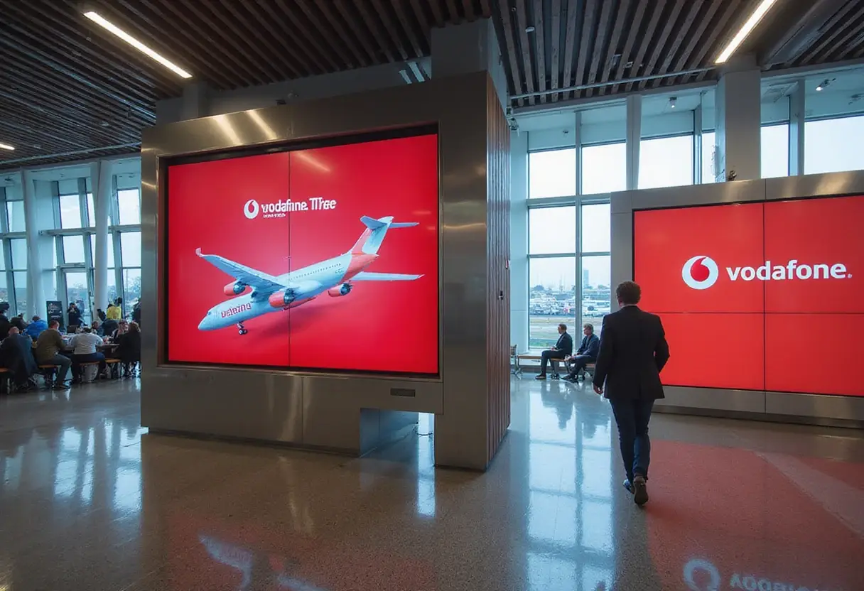 VodafoneThree boosts 5G coverage at London Gatwick Airport
